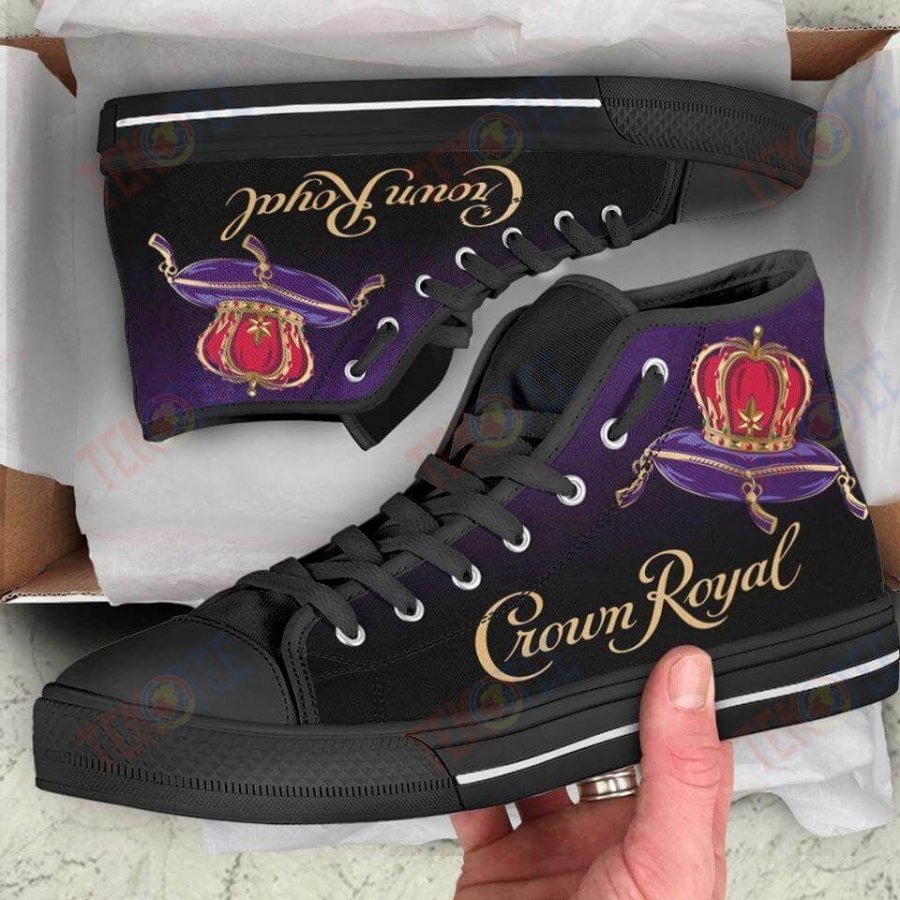 Crown Royal High Top Canvas Sneakers Shoes 2026