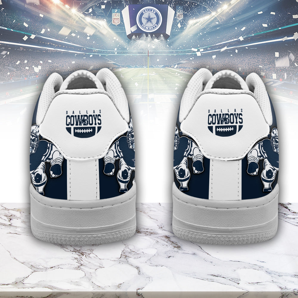 Dallas Cowboys Air Low-Top Sneakers Shoes 2026