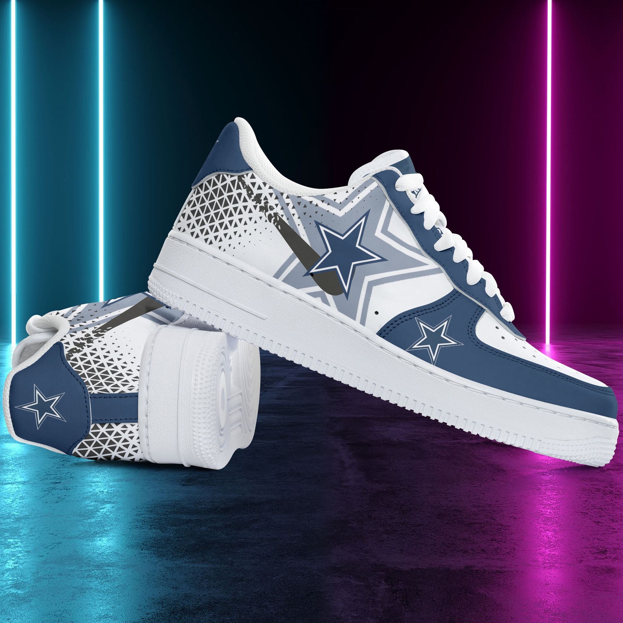 Dallas Cowboys NFL Air Low-Top Sneakers Shoes 2026