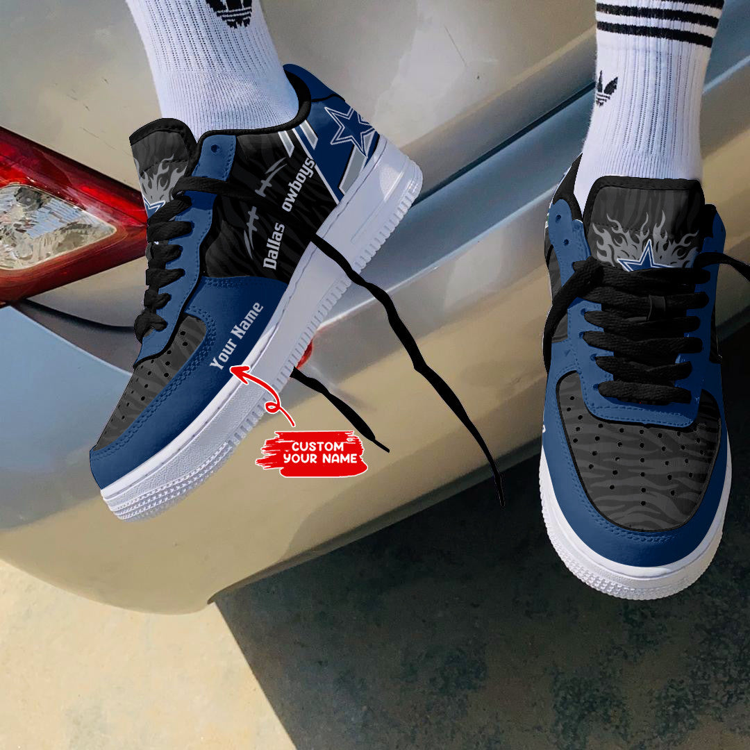 Dallas Cowboys NFL Air Low-Top Sneakers Shoes 2026