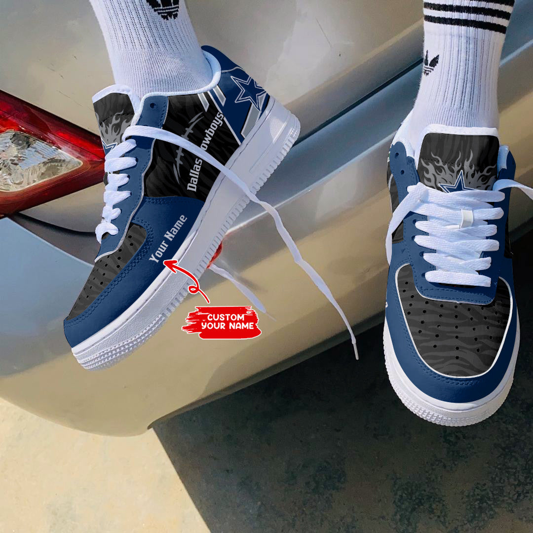 Dallas Cowboys NFL Air Low-Top Sneakers Shoes 2026