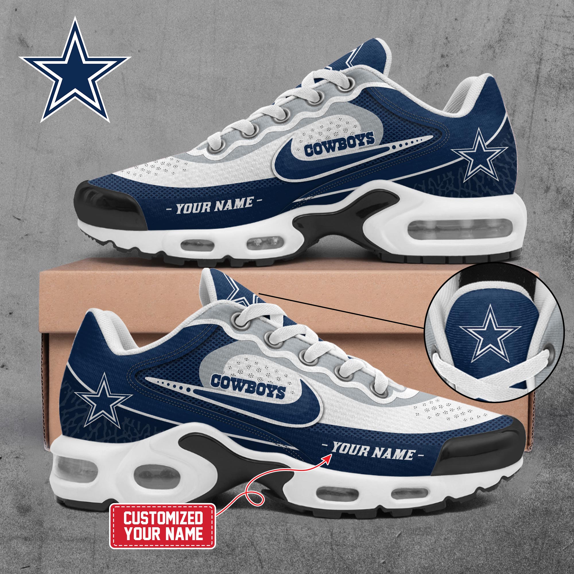 Dallas Cowboys TN Shoes Sneakers 2026