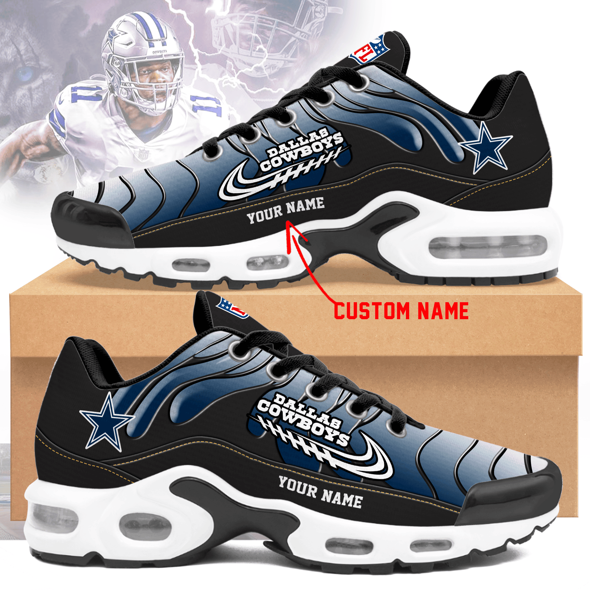 Dallas Cowboys TN Shoes Sneakers 2026
