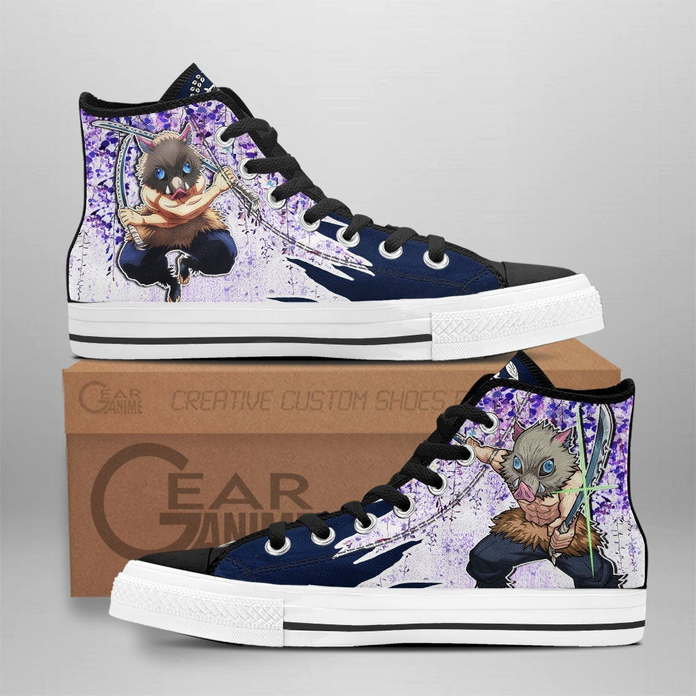 Demon Slayer High Top Canvas Sneakers Shoes 2026