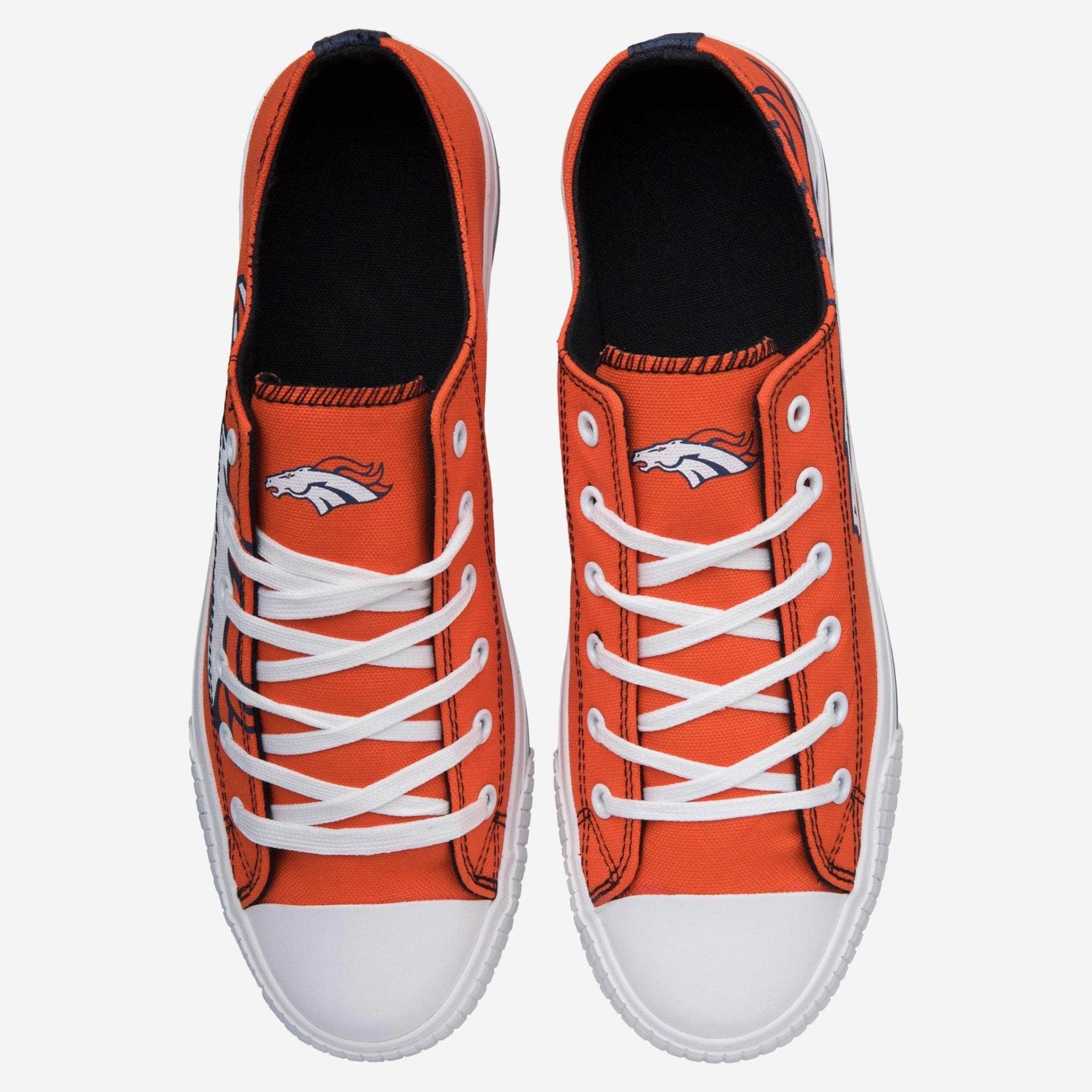 Denver Broncos Low Top Canvas Sneakers Shoes 2026
