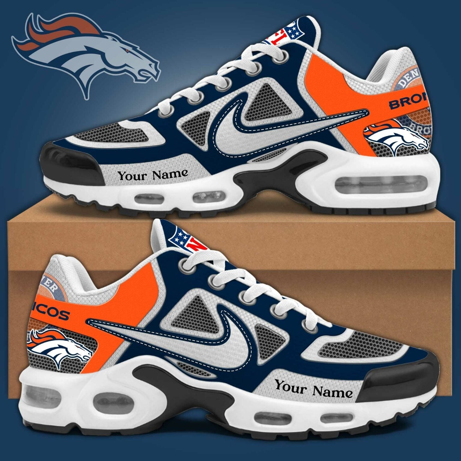 Denver Broncos TN Shoes Sneakers 2026