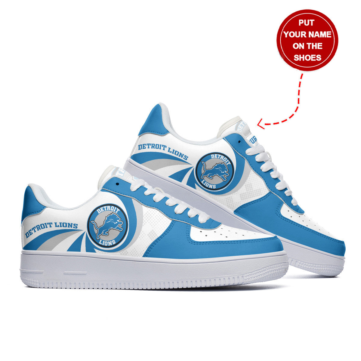 Detroit Lions NFL Air Low-Top Sneakers Shoes 2026