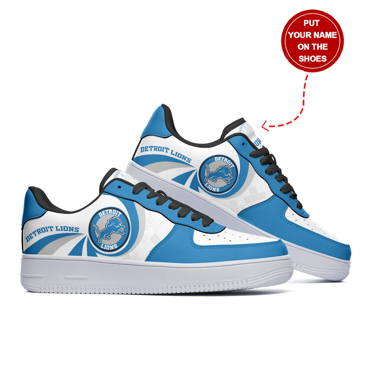 Detroit Lions NFL Air Low-Top Sneakers Shoes 2026