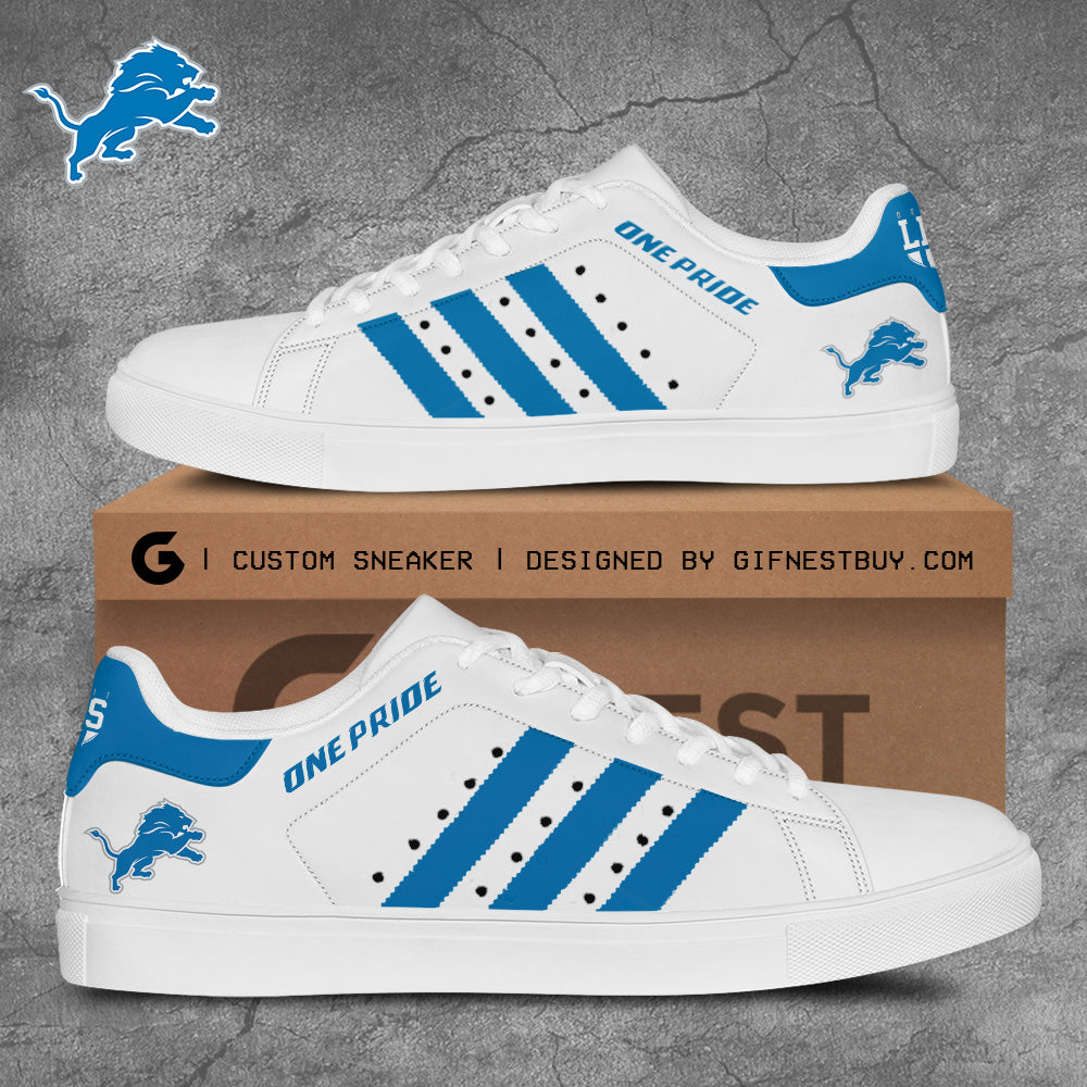FootGearElite Detroit Lions Skate Stan Shoes Sneakes For Men And Women 1