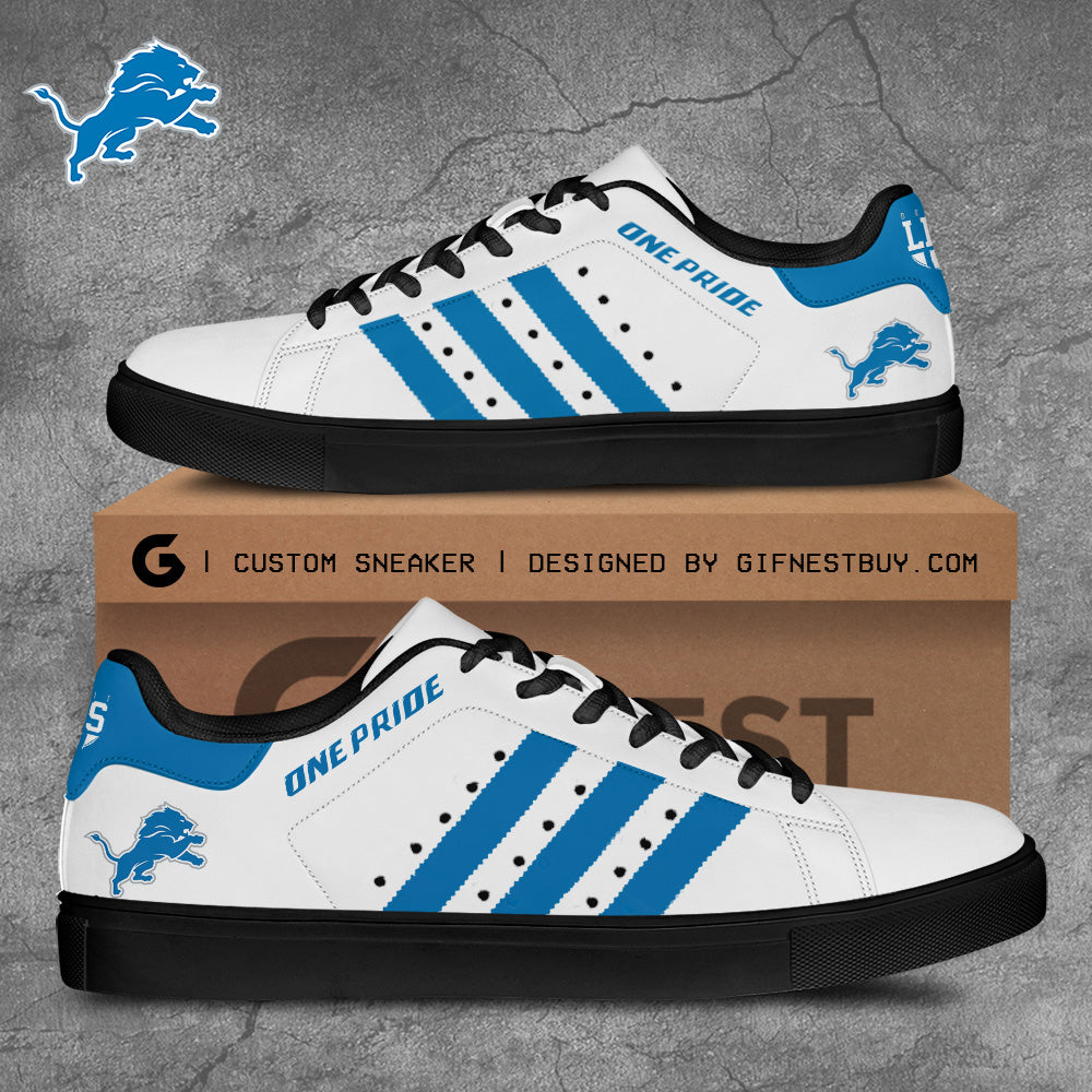 FootGearElite Detroit Lions Skate Stan Shoes Sneakes For Men And Women 1