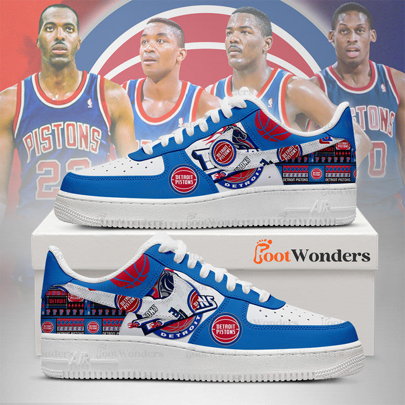 Detroit Pistons Air Low-Top Sneakers Shoes 2026