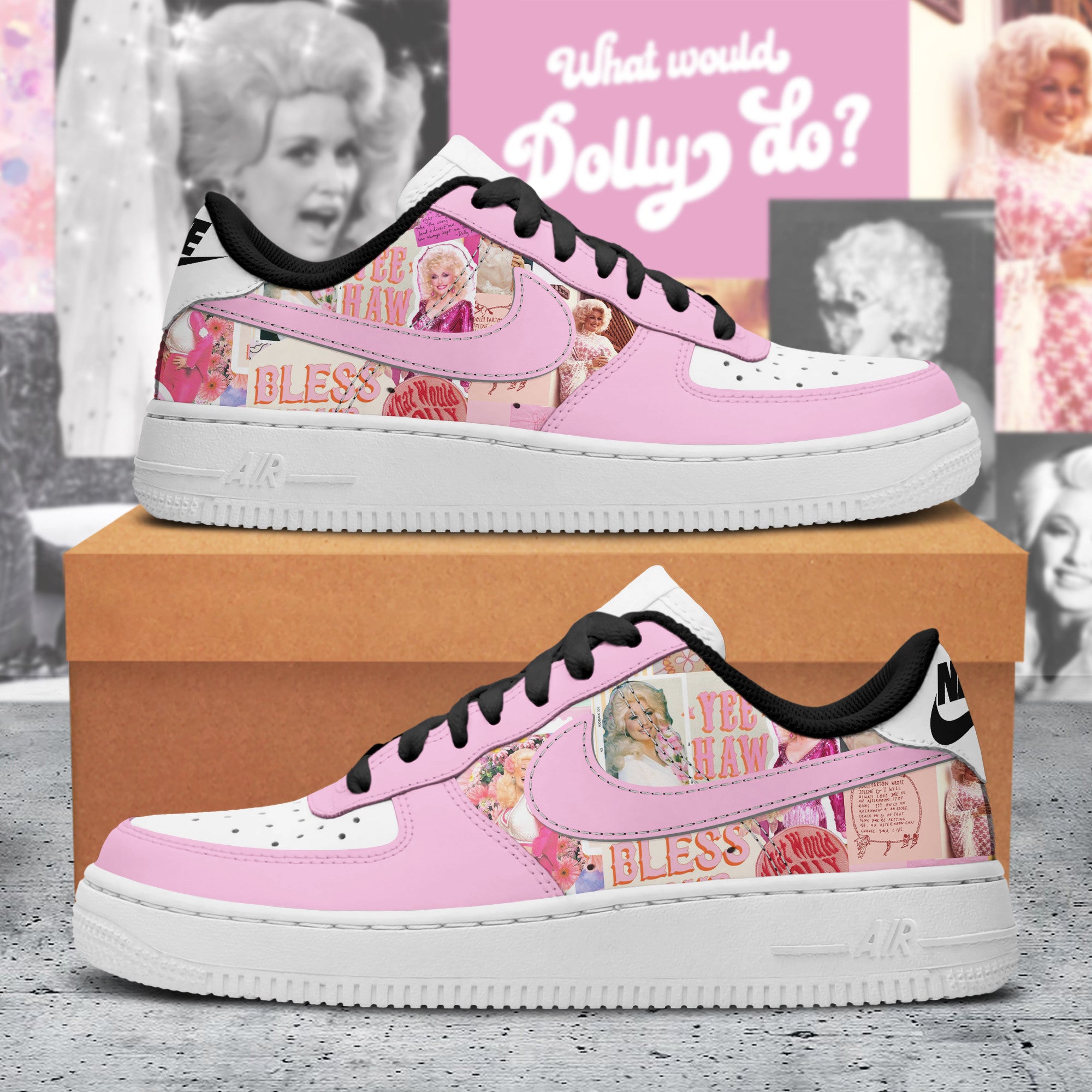 Dolly Parton Air Low-Top Sneakers Shoes 2026