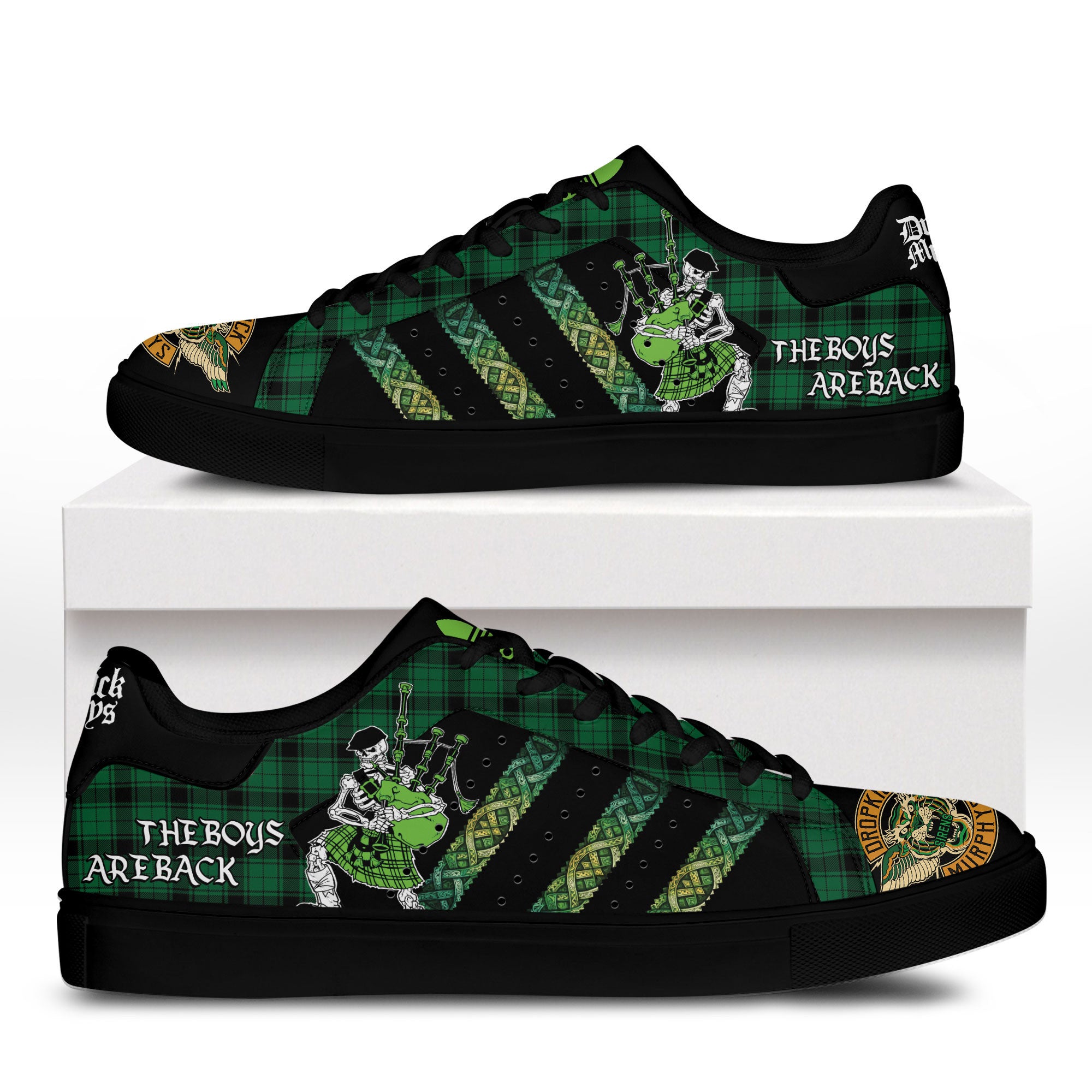 FootGearElite Dropkick Murphys Skate Stan Shoes Sneakes For Men And Women 1