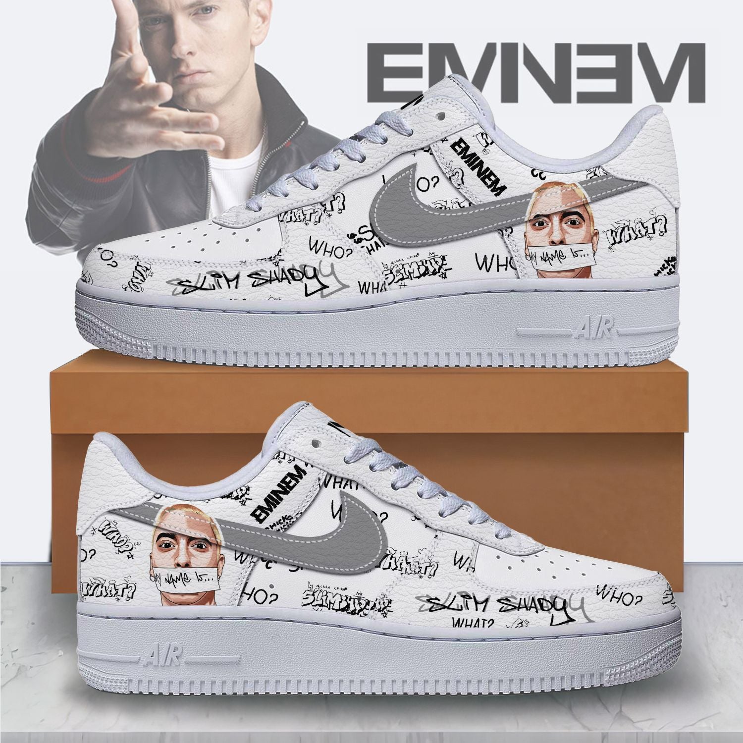 Eminem Air Low-Top Sneakers Shoes 2026