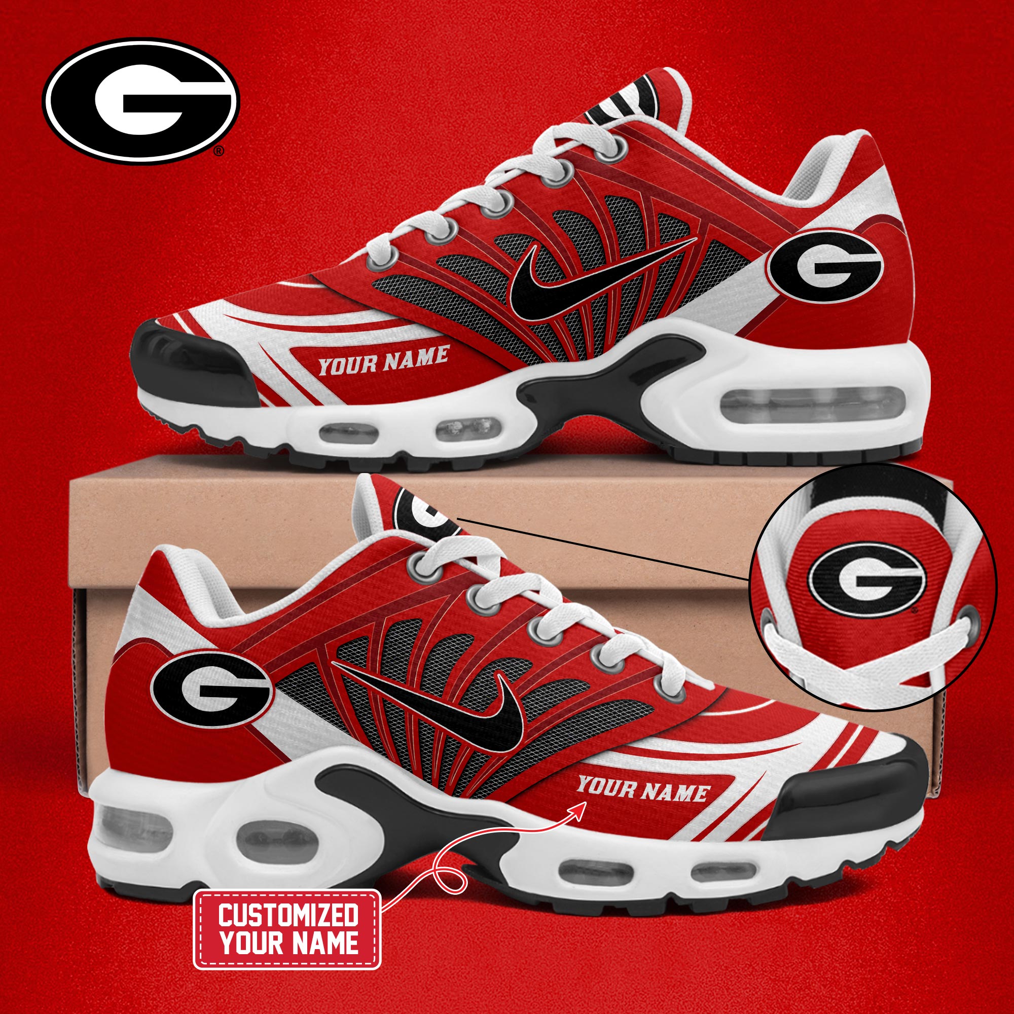 Georgia Bulldogs TN Shoes Sneakers 2026