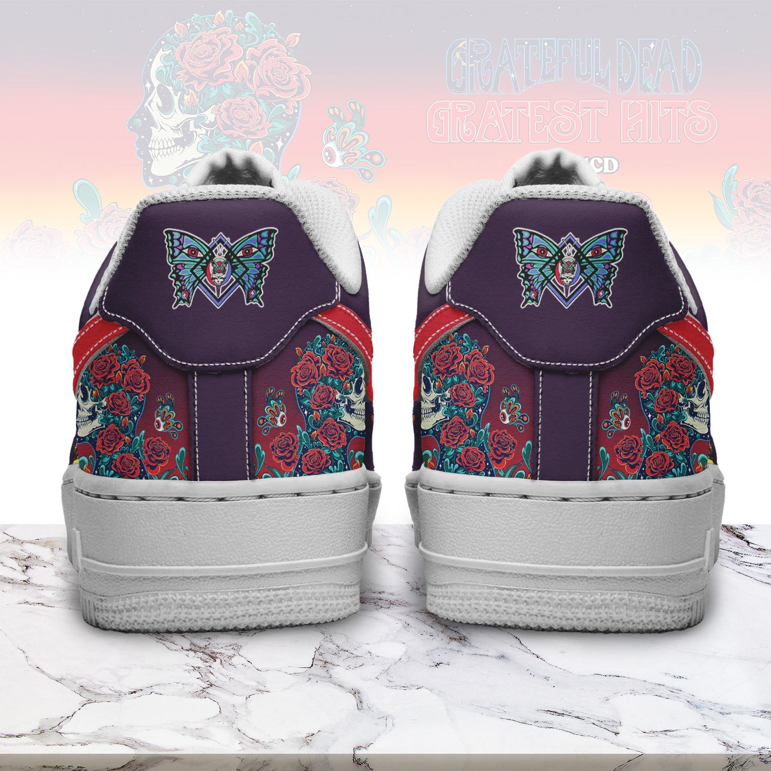 Grateful Dead Air Low-Top Sneakers Shoes 2026