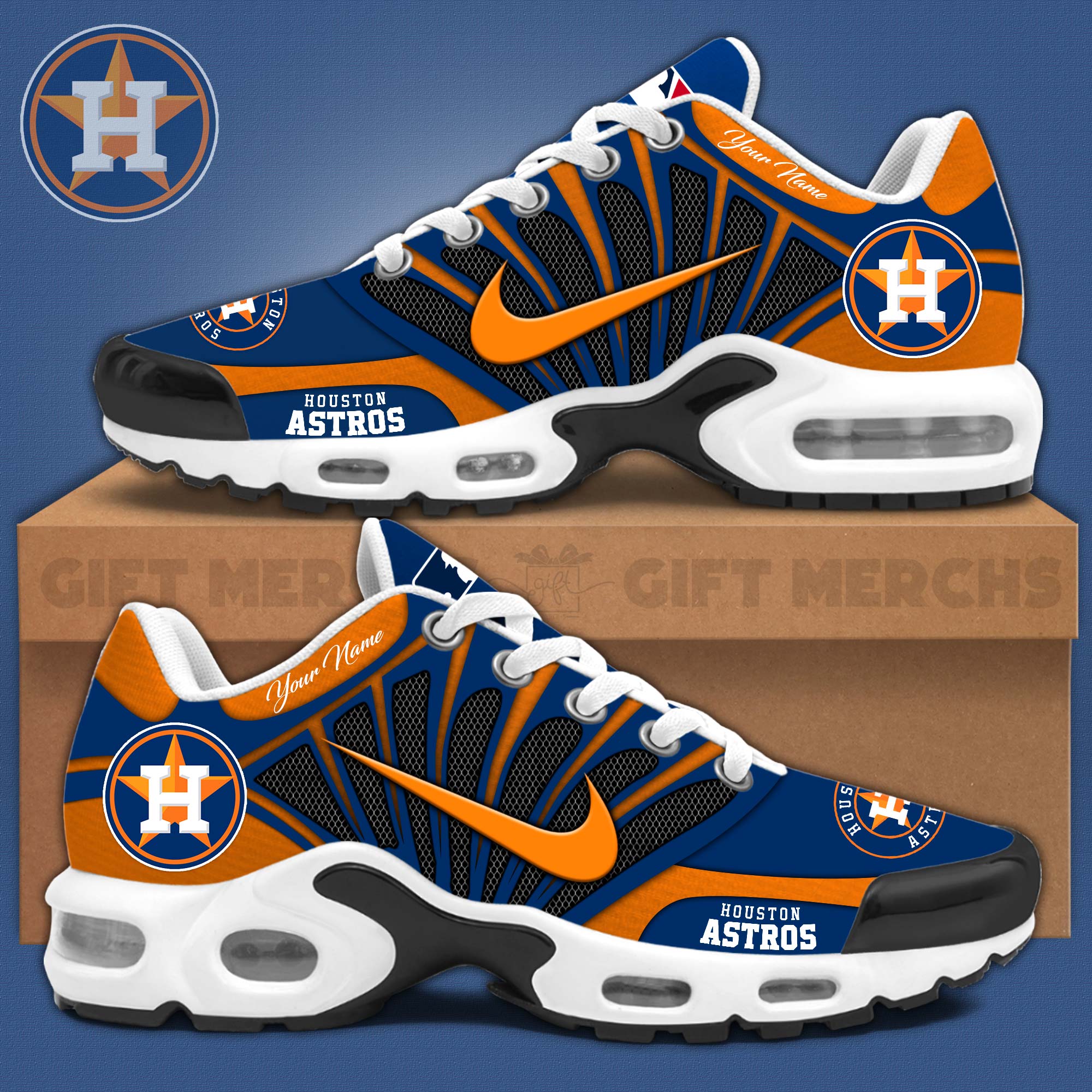Houston Astros TN Shoes Sneakers 2026