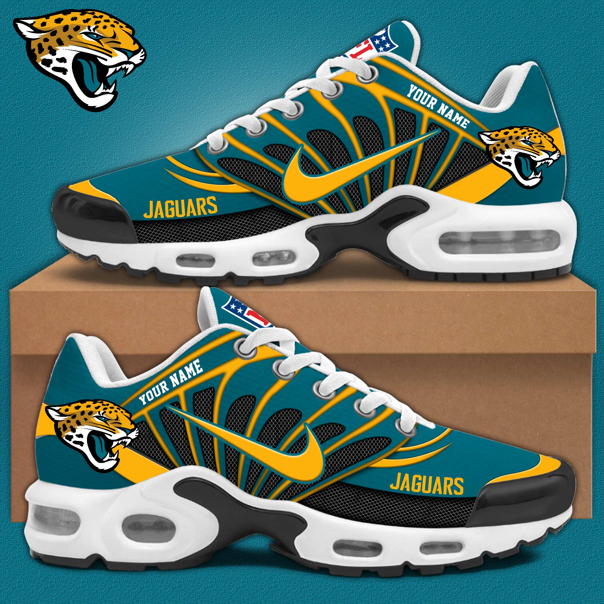 Jacksonville Jaguars TN Shoes Sneakers 2026