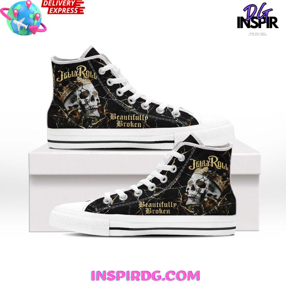 Jelly Roll High Top Canvas Sneakers Shoes 2026