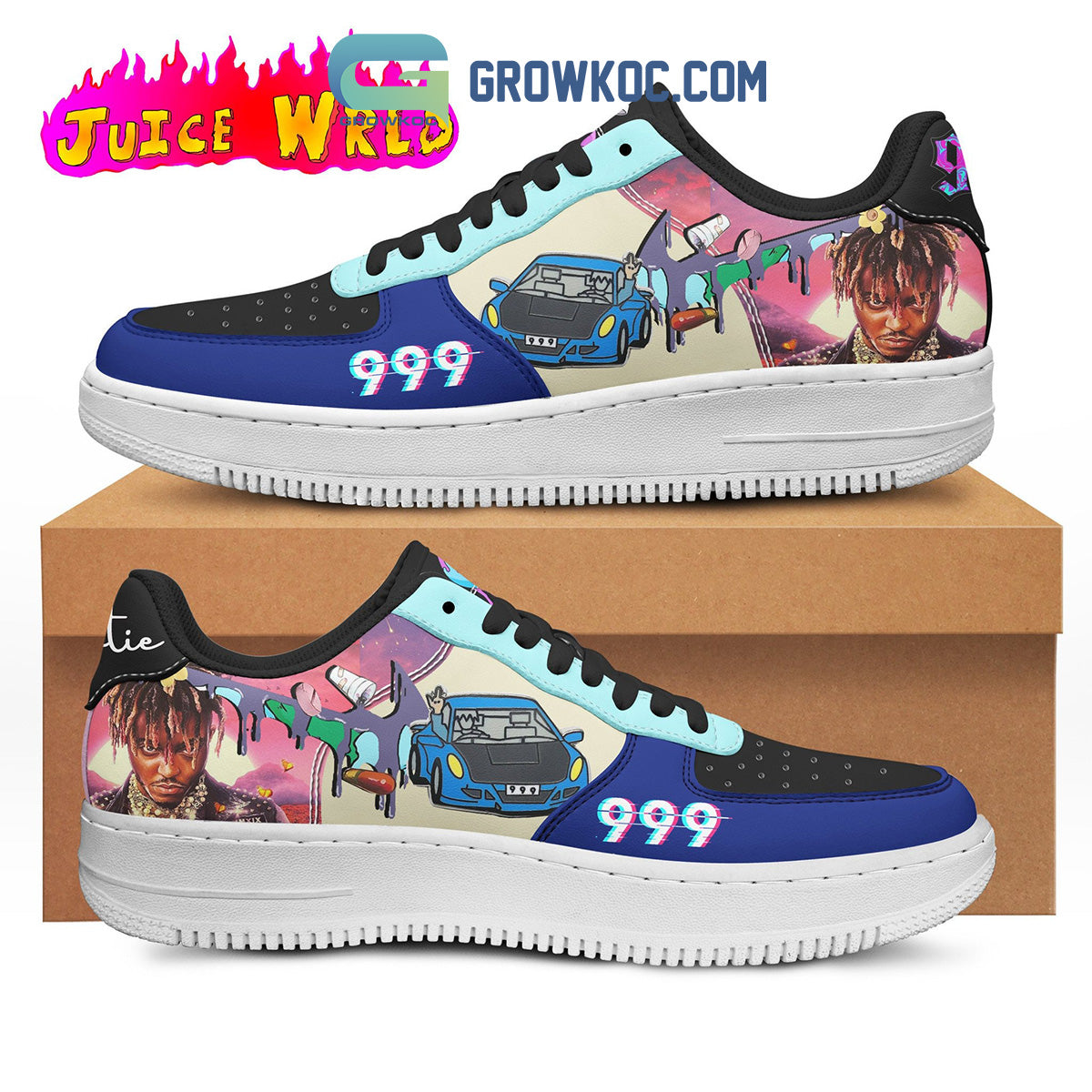 Juice WRLD Air Low-Top Sneakers Shoes 2026