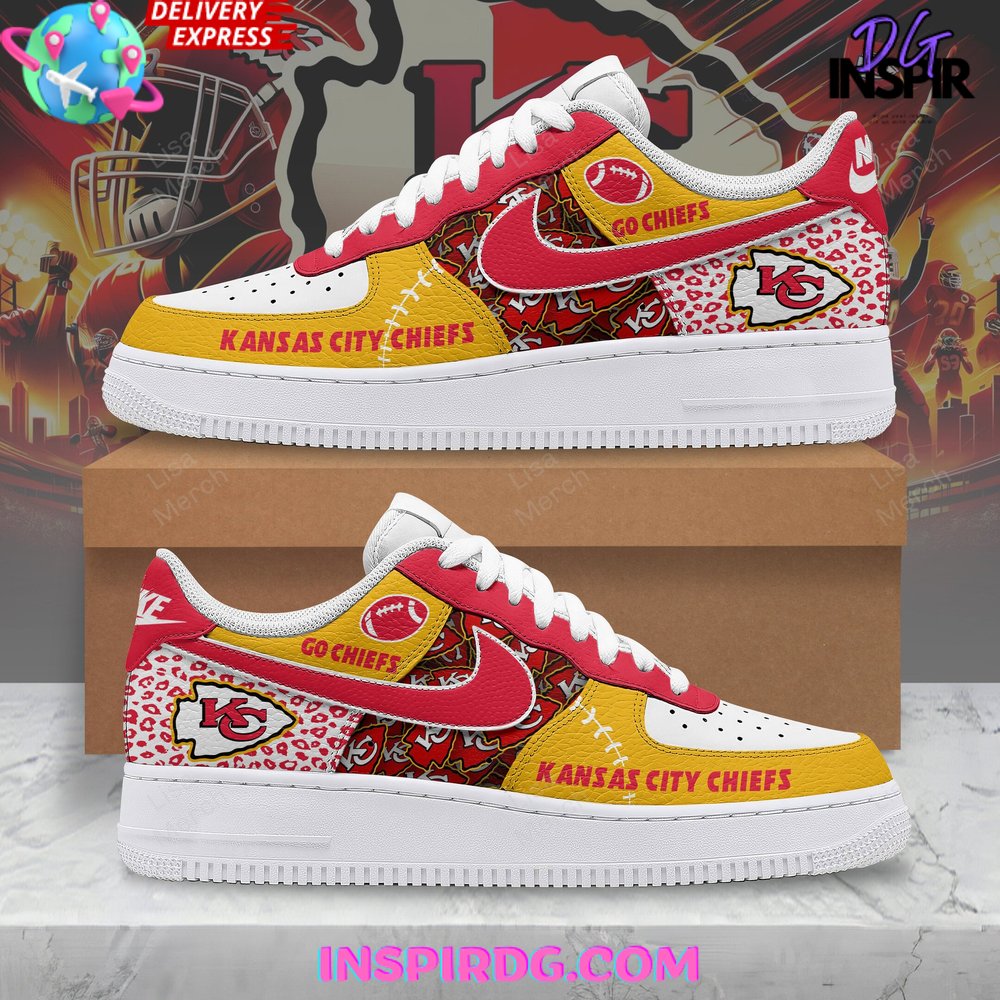 Kansas City Chiefs Air Low-Top Sneakers Shoes 2026