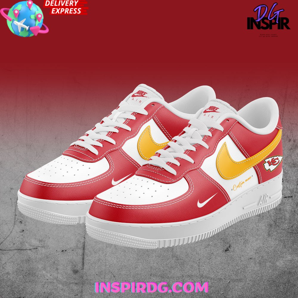 Kansas City Chiefs Air Low-Top Sneakers Shoes 2026