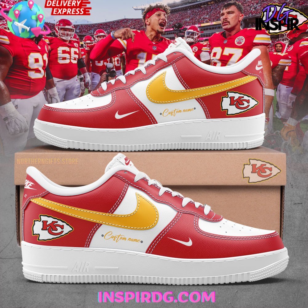 Kansas City Chiefs Air Low-Top Sneakers Shoes 2026