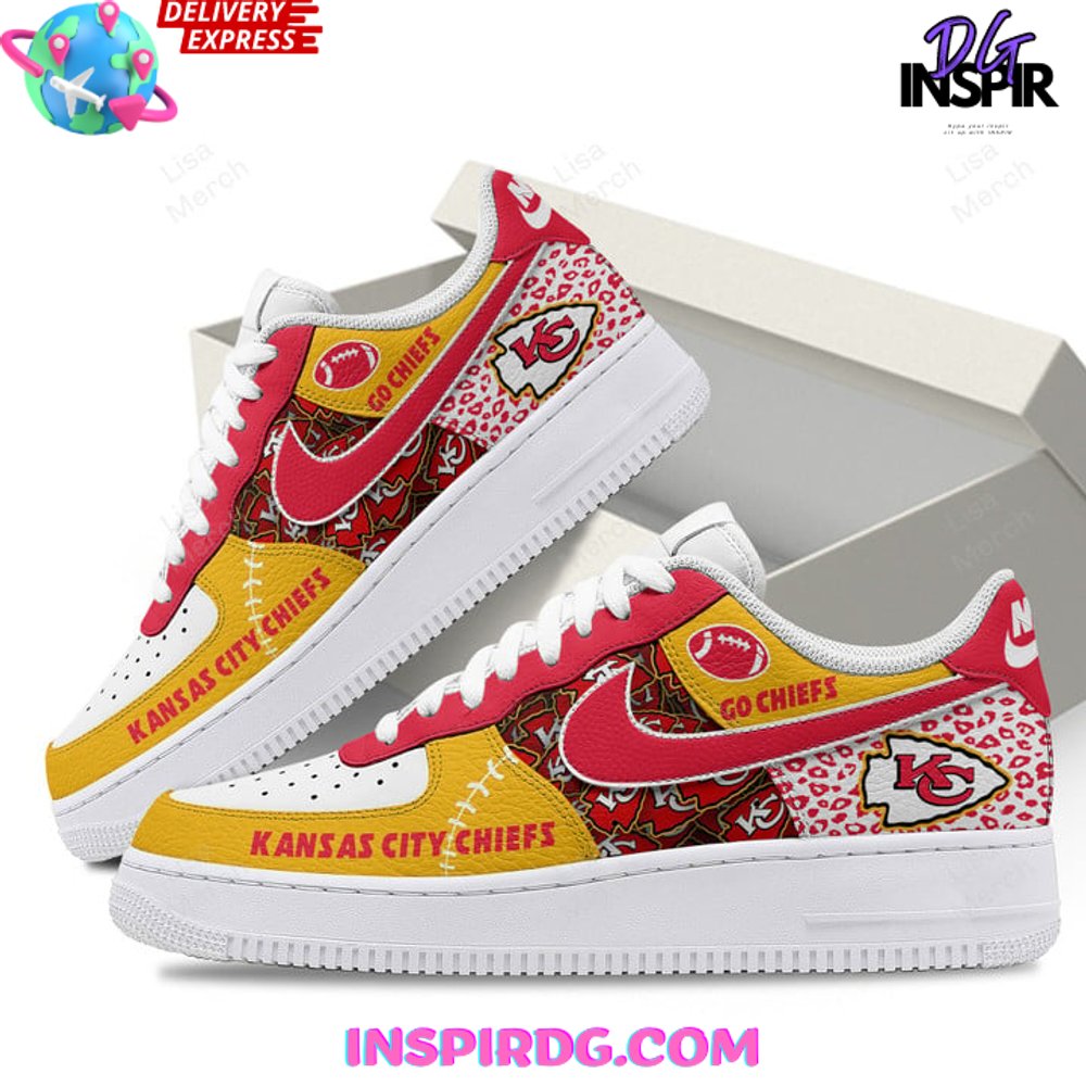 Kansas City Chiefs Air Low-Top Sneakers Shoes 2026
