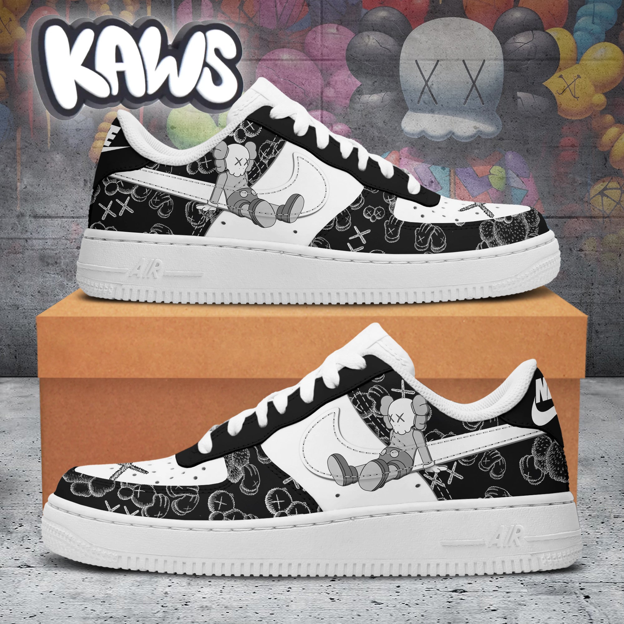 Kaws Air Low-Top Sneakers Shoes 2026