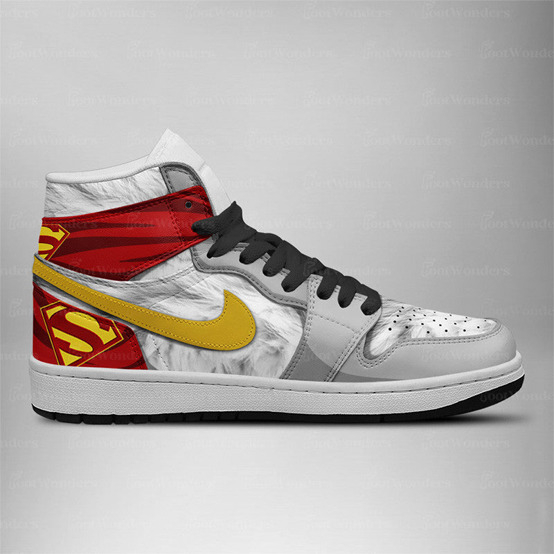 FootgearElite Krypto Dog AJ1 High Sneakers Shoes For Men And Women
