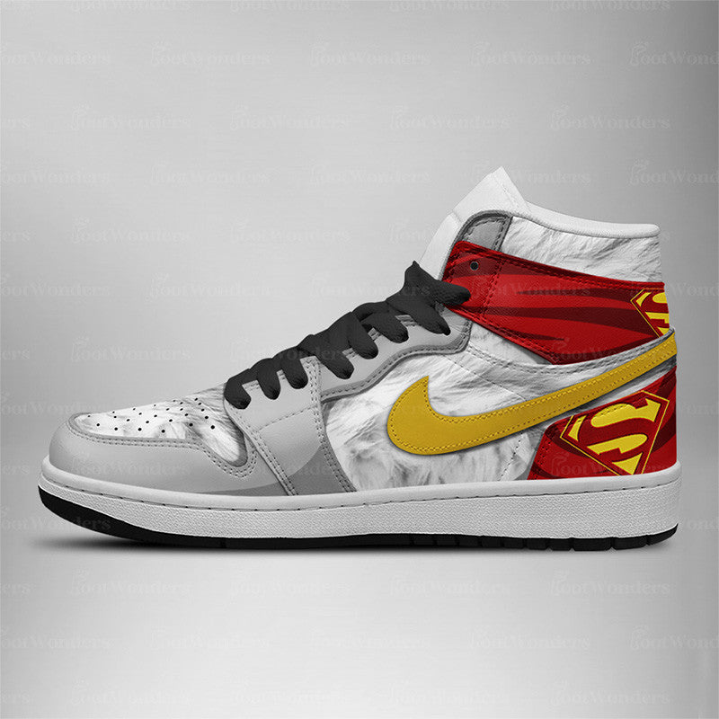 FootgearElite Krypto Dog AJ1 High Sneakers Shoes For Men And Women
