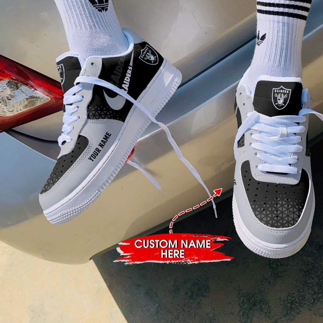 Las Vegas Raiders NFL Air Low-Top Sneakers Shoes 2026