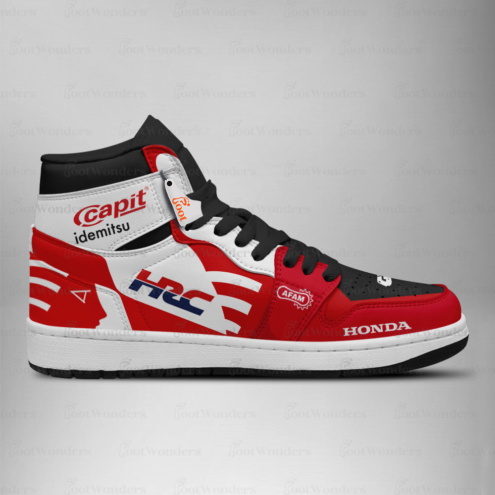 FootgearElite LCR Honda Idemitsu AJ1 High Sneakers Shoes For Men And Women