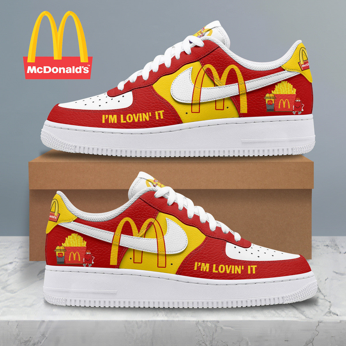 McDonalds Air Low-Top Sneakers Shoes 2026