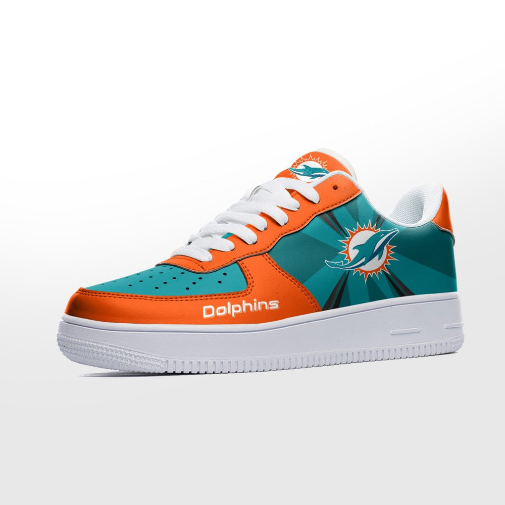 Miami Dolphins NFL Air Low-Top Sneakers Shoes 2026