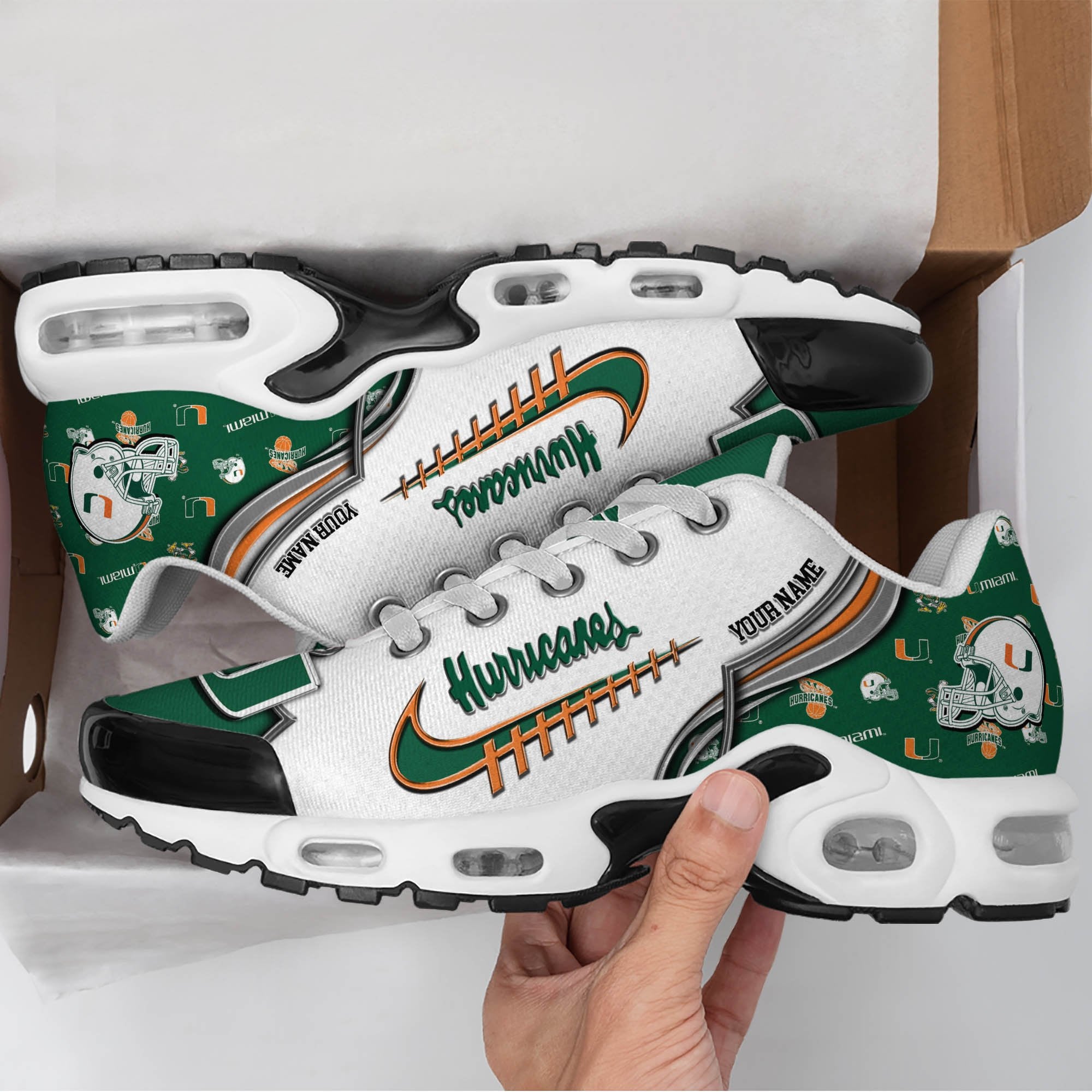 Miami Hurricanes TN Shoes Sneakers 2026