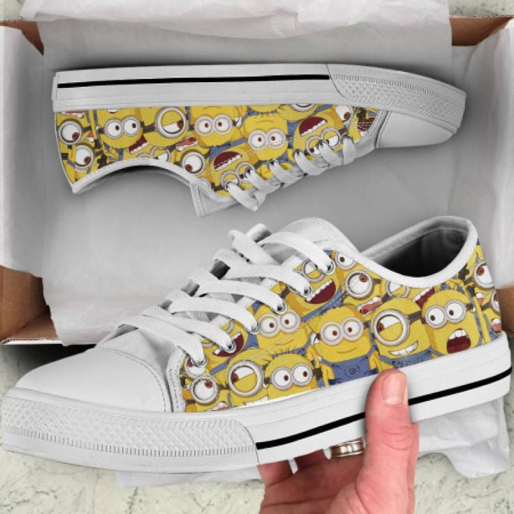 Minions Low Top Canvas Sneakers Shoes 2026