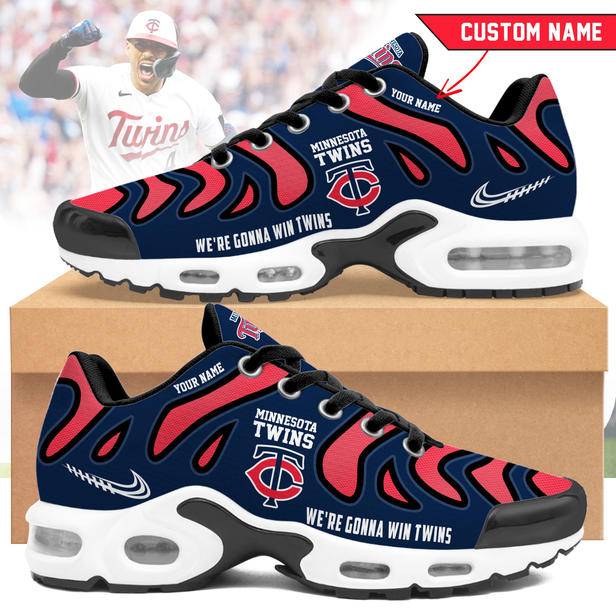 Minnesota Twins TN Shoes Sneakers 2026