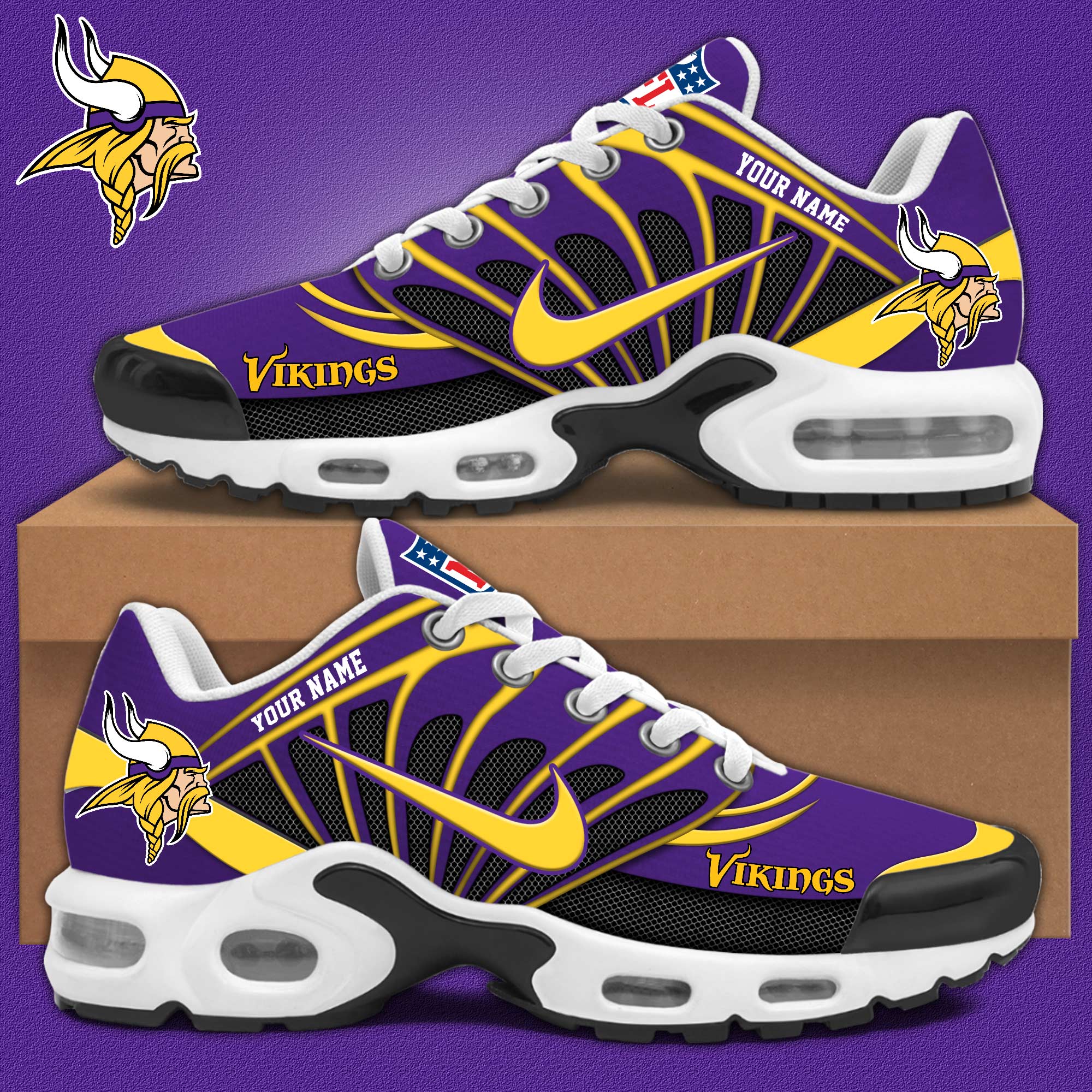 Minnesota Vikings TN Shoes Sneakers 2026