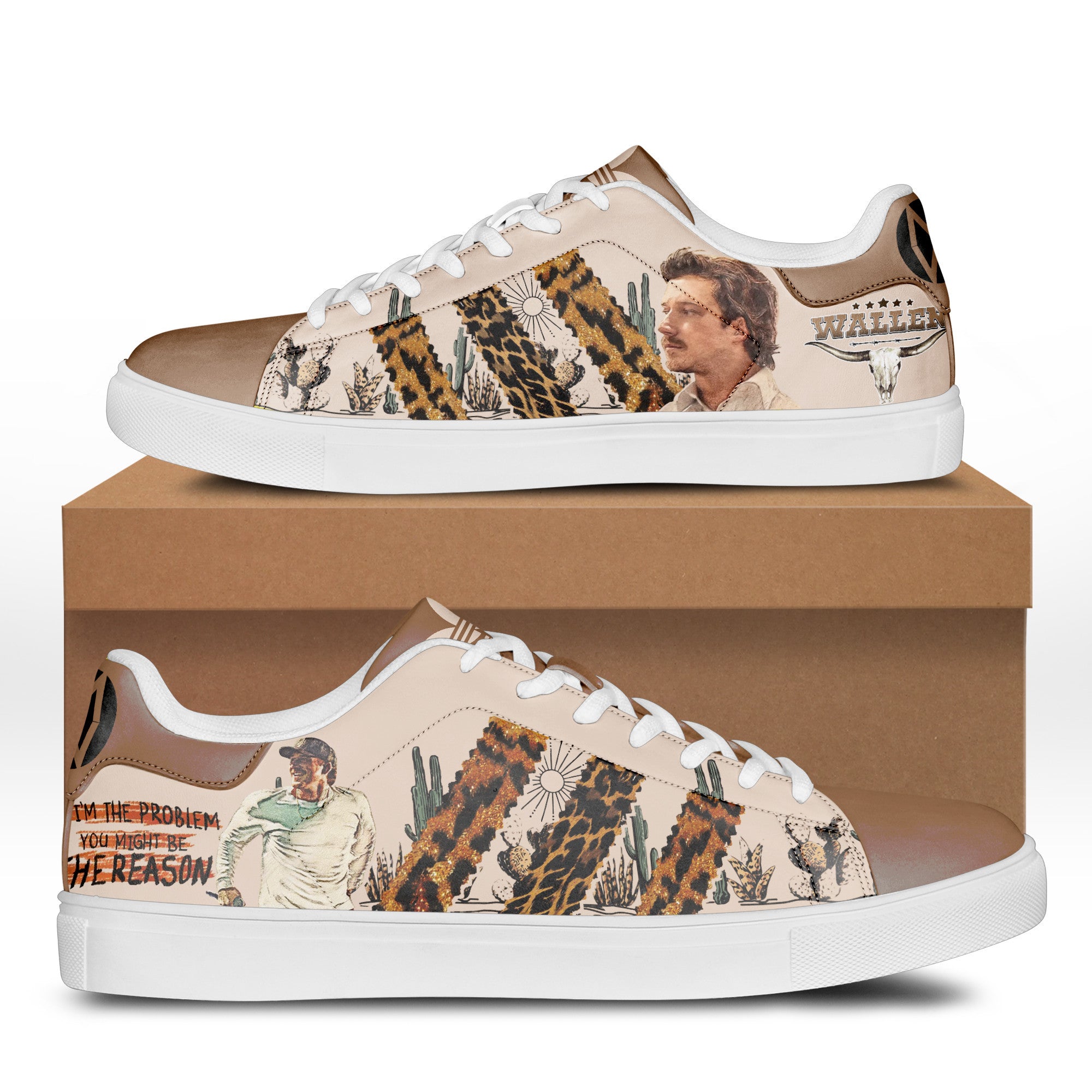 FootGearElite Morgan Wallen Skate Stan Shoes Sneakes For Men And Women 1