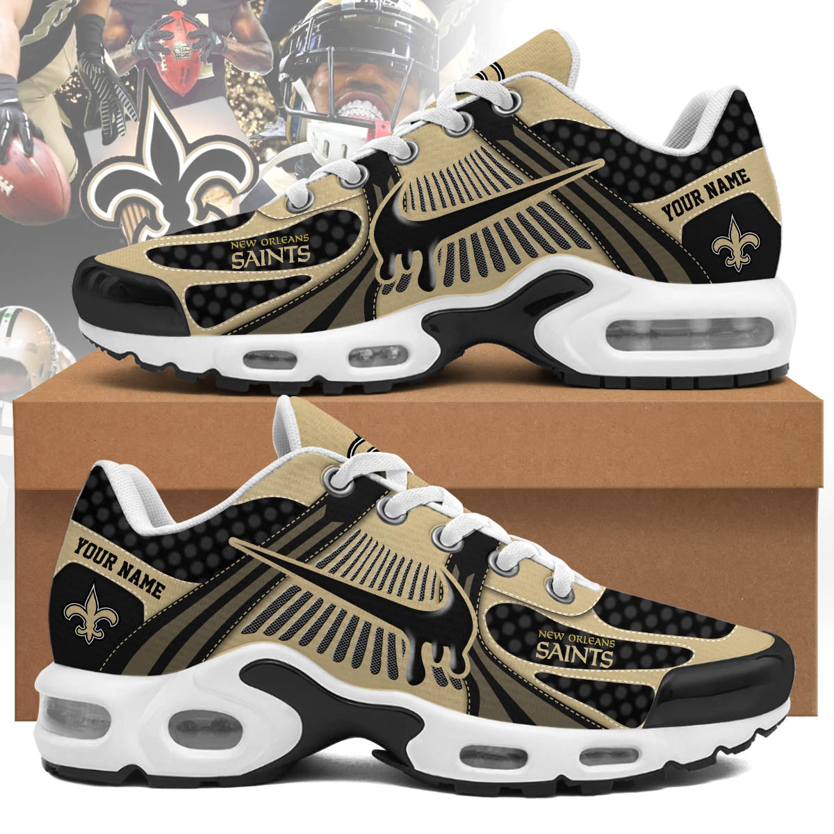 New Orleans Saints TN Shoes Sneakers 2026