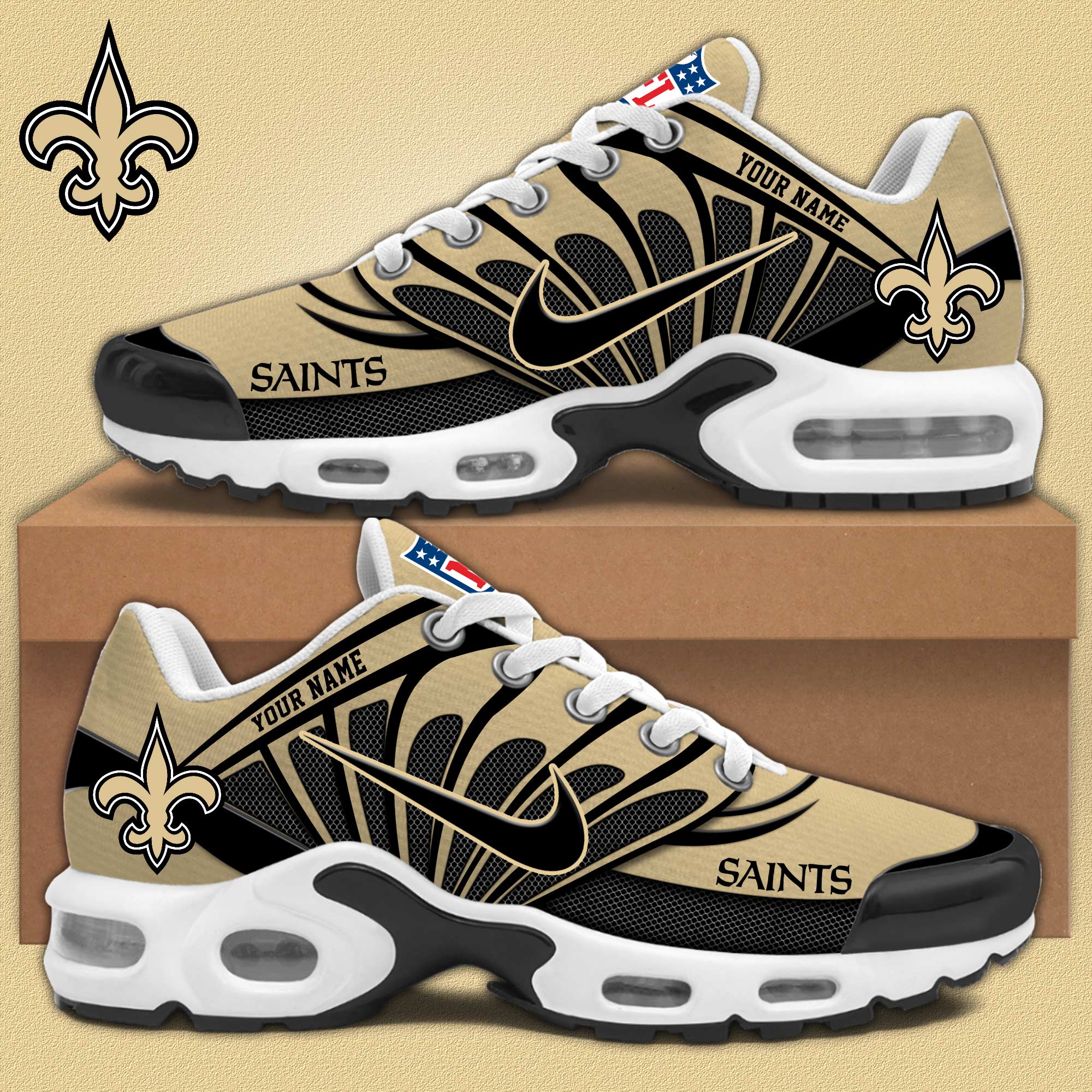 New Orleans Saints TN Shoes Sneakers 2026