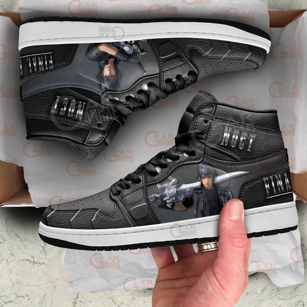 FootgearElite Noctis Lucis Caelum AJ1 High Sneakers Shoes For Men And Women