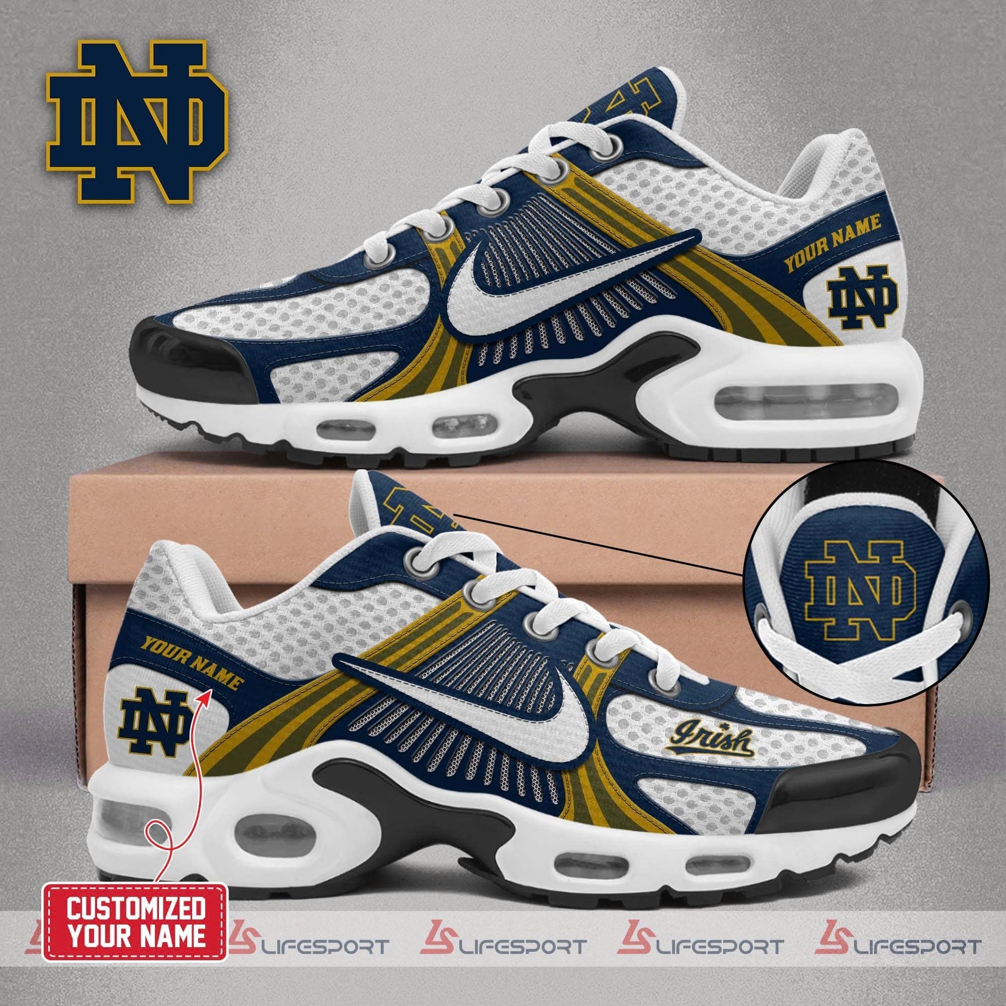 Notre Dame Fighting Irish TN Shoes Sneakers 2026