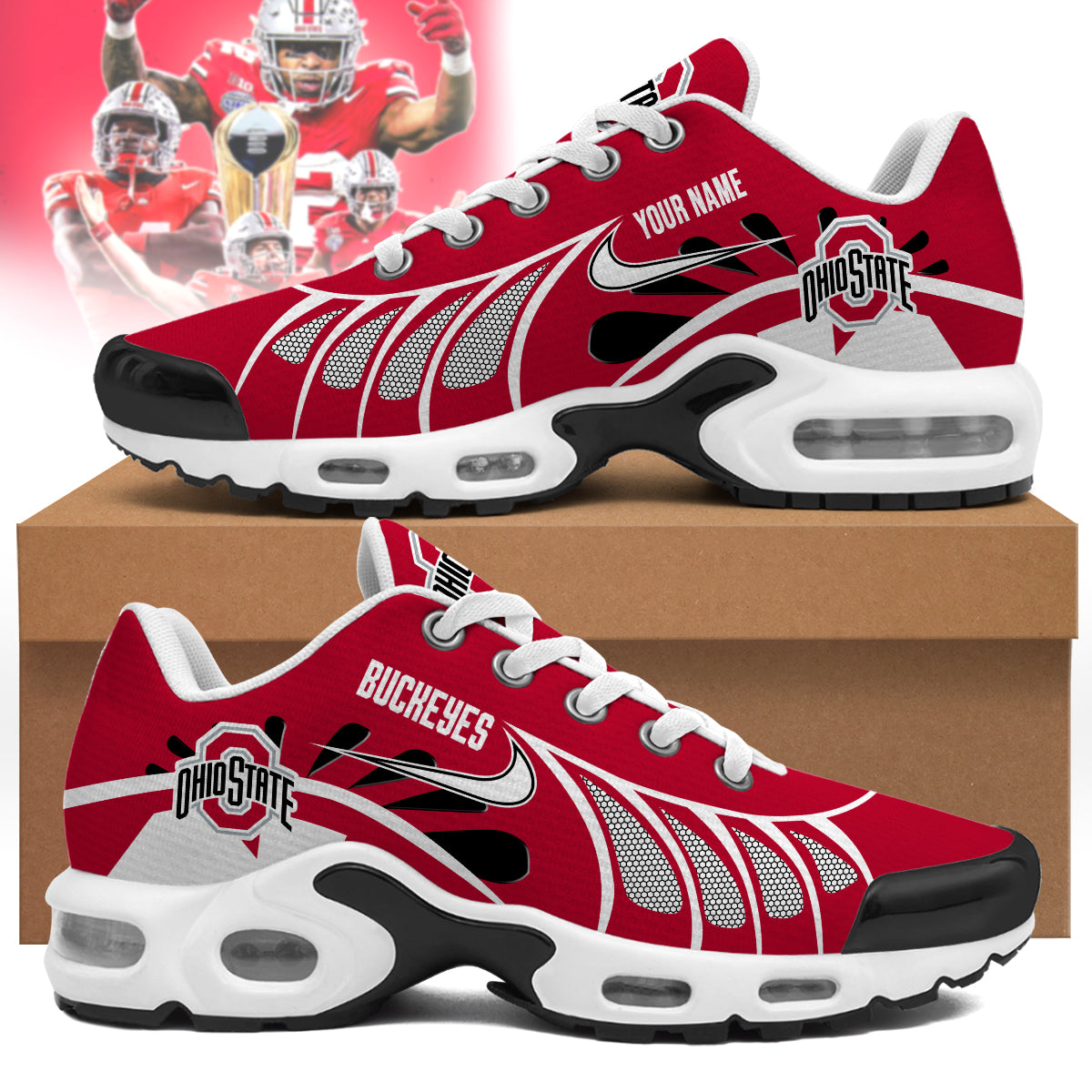 Ohio State Buckeyes TN Shoes Sneakers 2026