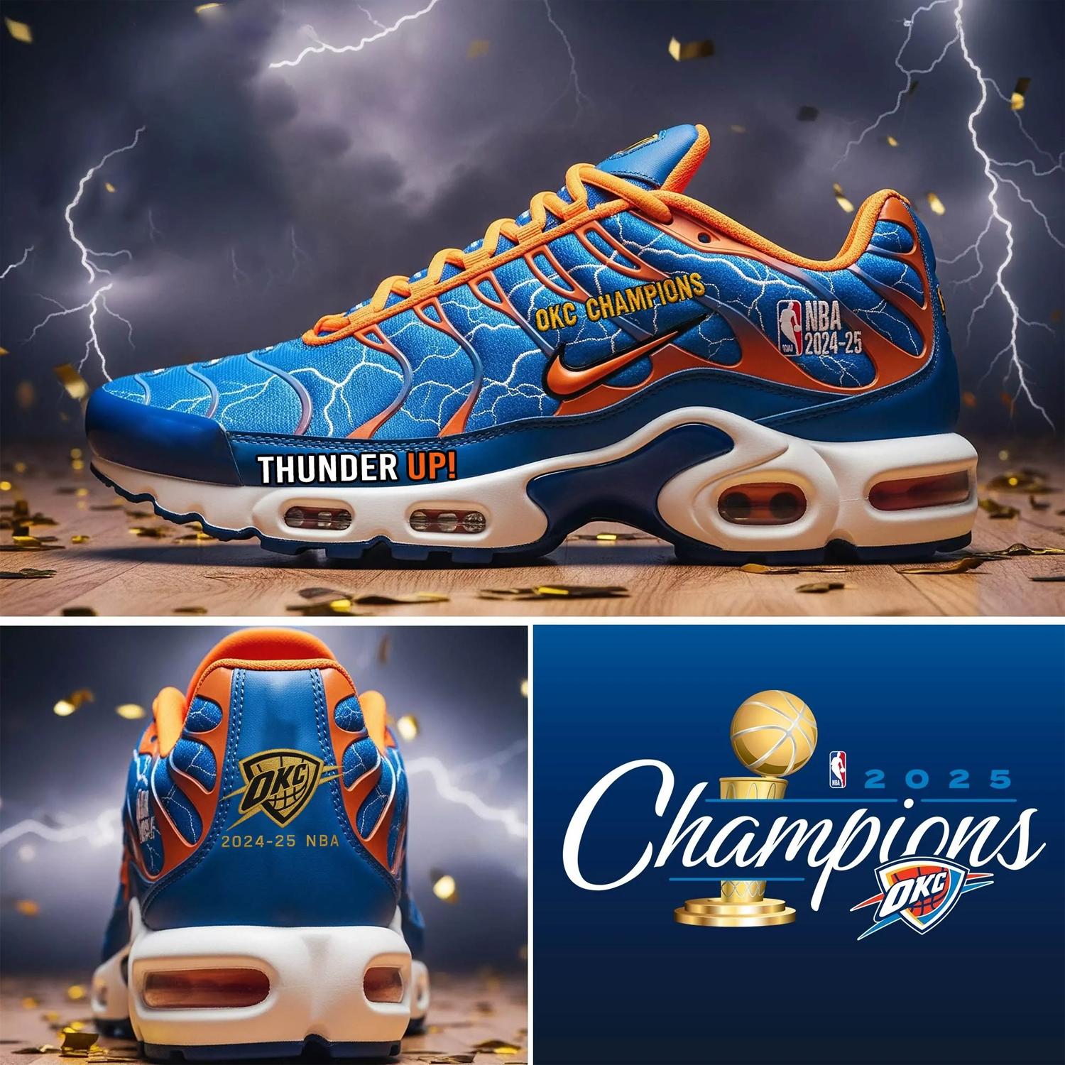 Oklahoma City Thunder TN Shoes Sneakers 2026