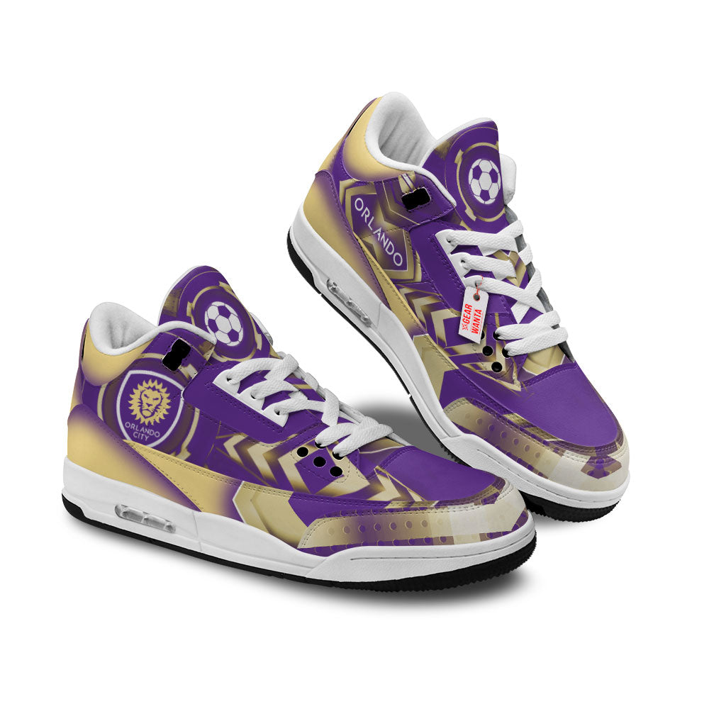 FootgearElite Orlando City AJ3 Sneakers Shoes For Men And Women