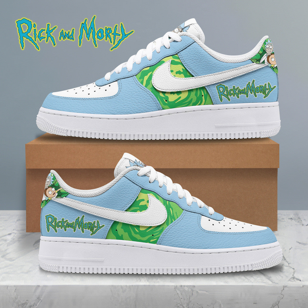Rick and Morty Air Low-Top Sneakers Shoes 2026