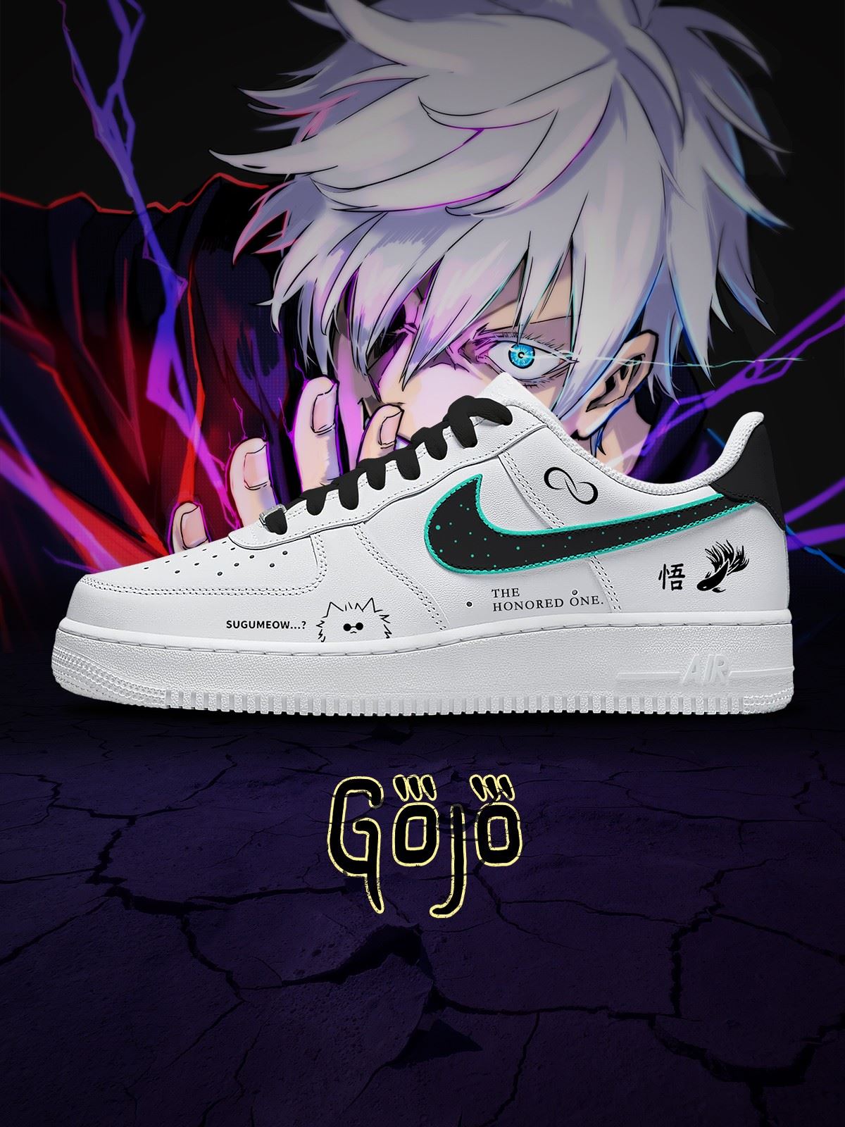 Satoru Gojo Air Low-Top Sneakers Shoes 2026