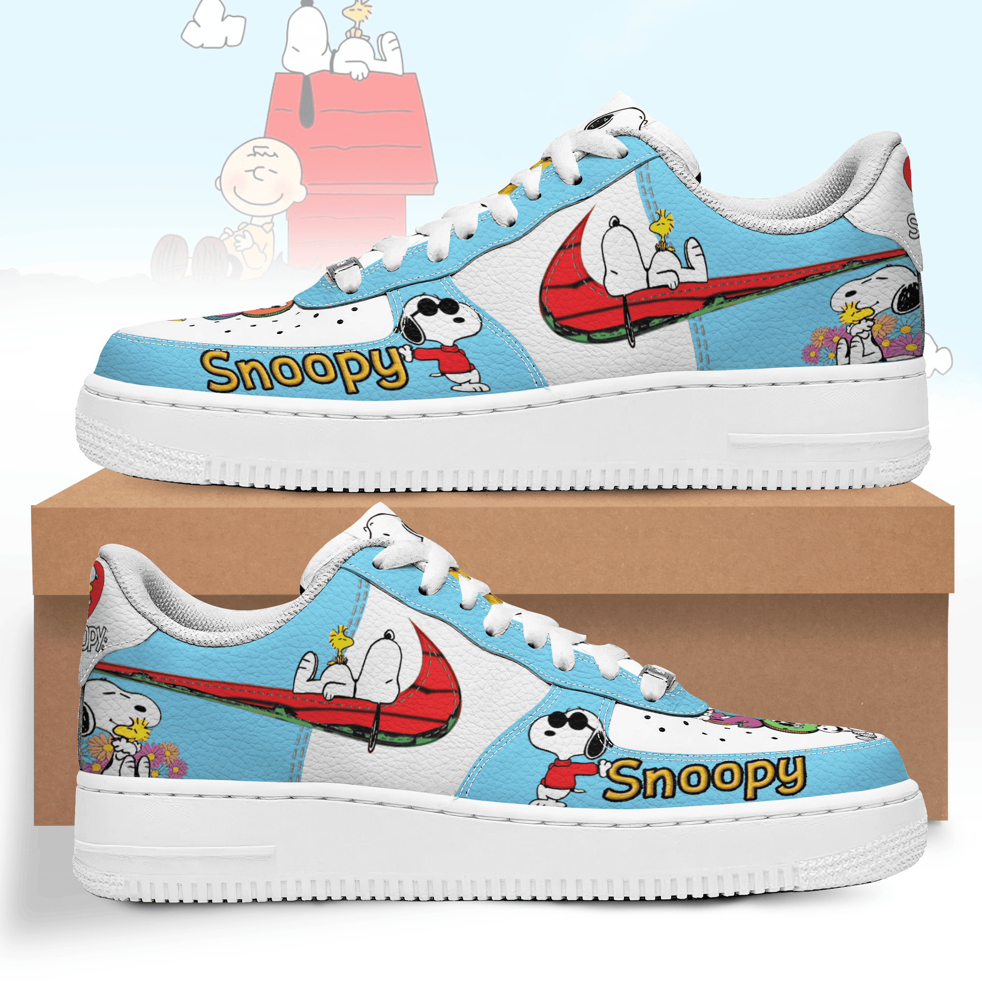 Snoopy Air Low-Top Sneakers Shoes 2026
